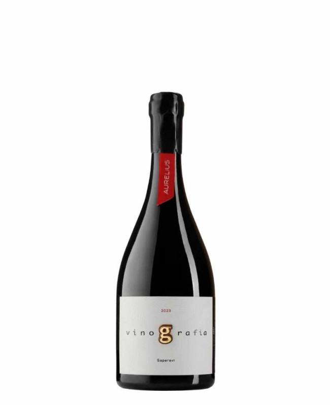 Вино «Vinografia» 2023 Saperavi, Aurelius. 0,75