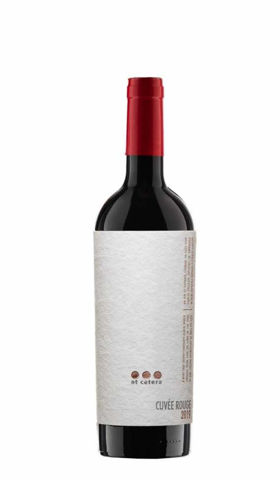 Вино «Cuvee Rouge» 2019 Premium, Et Cetera. 0,75