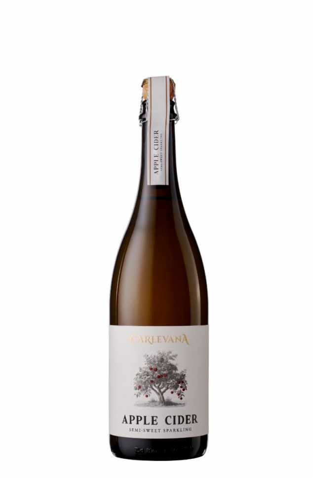Газированное вино «Cidru de mere» Premium, Carlevana. 0,75