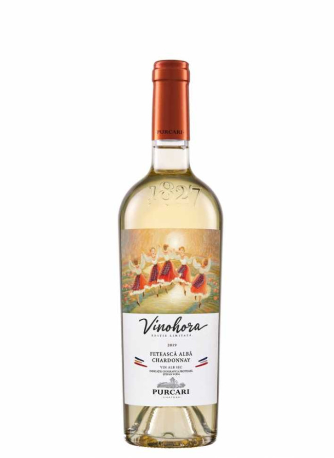 Вино «Vinohora» 2024 белое, Purcari. 0,75