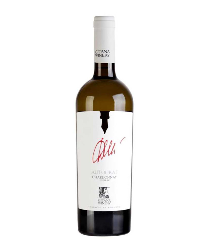 Вино «Autograf» 2025 Chardonnay, Gitana. 0,75