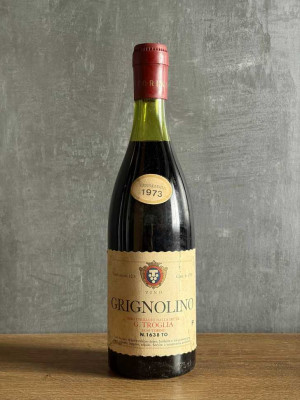 Вино G.Troglia Grignolino 1973 года.