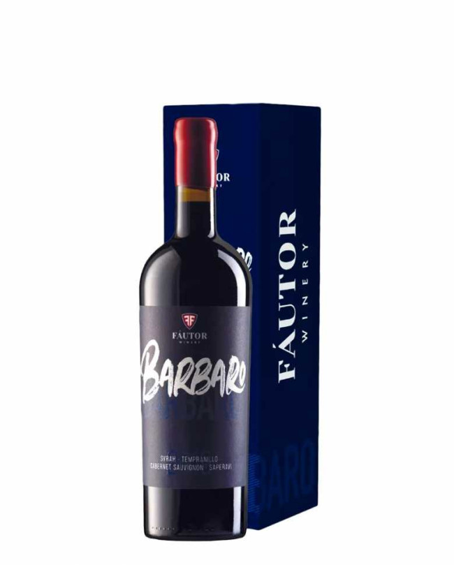 Вино «Barbaro» 2020 Fautor. 0,75. в коробке