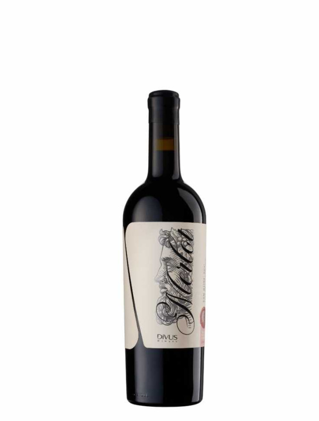 Вино «Merlot» 2019 Spiritualis, Divus. 0,75