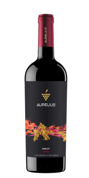 Вино «Merlot» 2023 Aurelius. 0,75