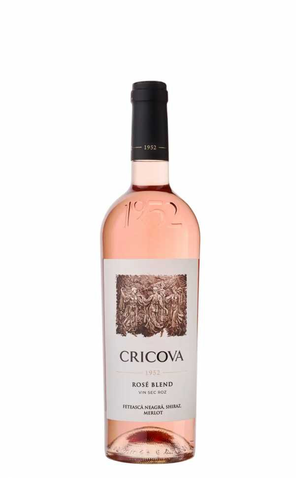 Вино «Rose Blend» 2024 Feteasca Neagra - Shiraz - Merlot, Cricova. 0,75