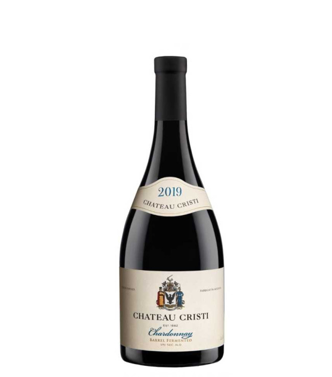 Вино «Chardonnay» 2024 Barrel fermented, Chateau Cristi. 0,75