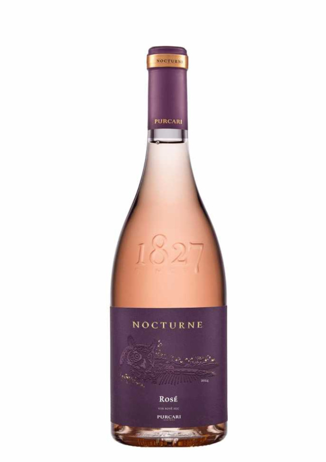 Вино «Rose de Purcari» 2025 Nocturne. 0,75