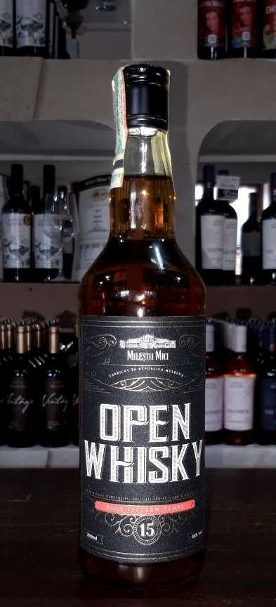 Виски «Open Whisky» 15 лет, Milestii Mici. 0,7