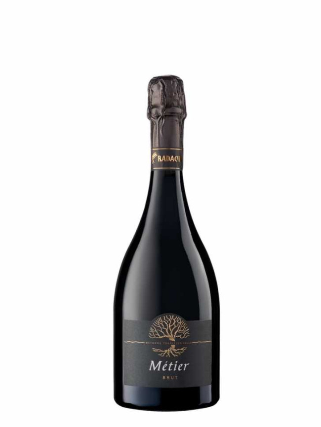 Шампанское «Metier» брют белое, Radacini. 0,75 Шампанское «Metier» брют белое, Radacini. 0,75