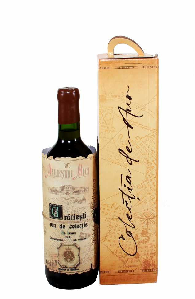 Вино «Gratiesti» 1986 Коллекционное, Milestii Mici. 0,7