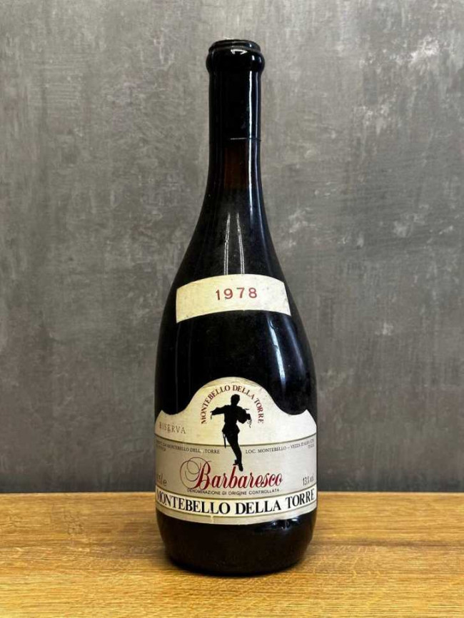 Вино Montebello della Torre Barbaresco 1978 года урожая Вино Montebello della Torre Barbaresco 1978 года урожая