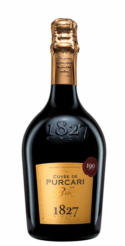 Шампанское «Cuvee de Purcari» белое брют. 0,75
