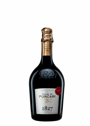Шампанское «Cuvee de Purcari» белое экстра-брют. 0,75