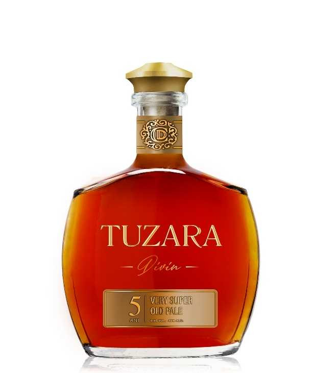 Коньяк «Tuzara» VSOP 5 лет, Calarasi. Ember 0,5