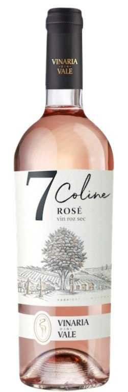 Вино «7 Coline» 2023 Rose, Vinaria din Vale. 0,75 Вино «7 Coline» 2023 Rose, Vinaria din Vale. 0,75