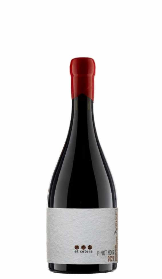 Вино «Pinot Noir» 2021 Premium, Et Cetera. 0,75