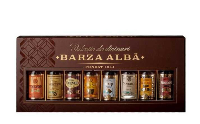 Коллекция коньяков «Barza Alba» по 0,05 л.