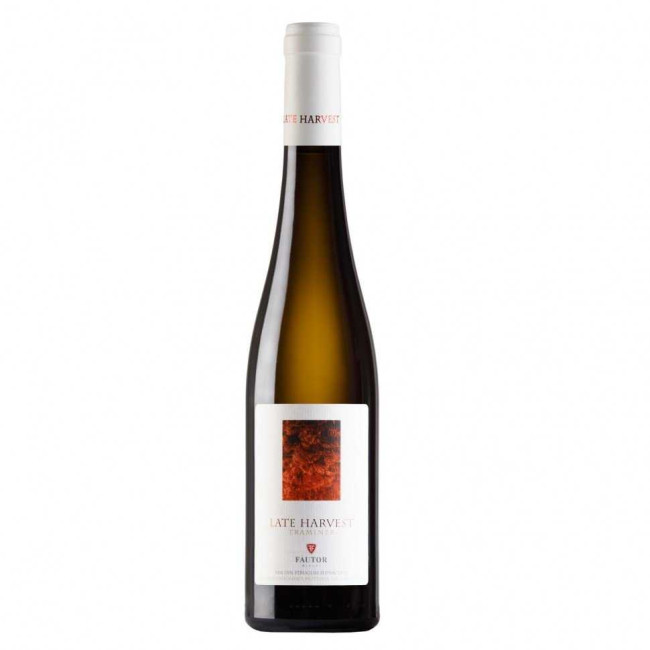 Вино «Late Harvest» 2022 Traminer, Fautor. 0,5