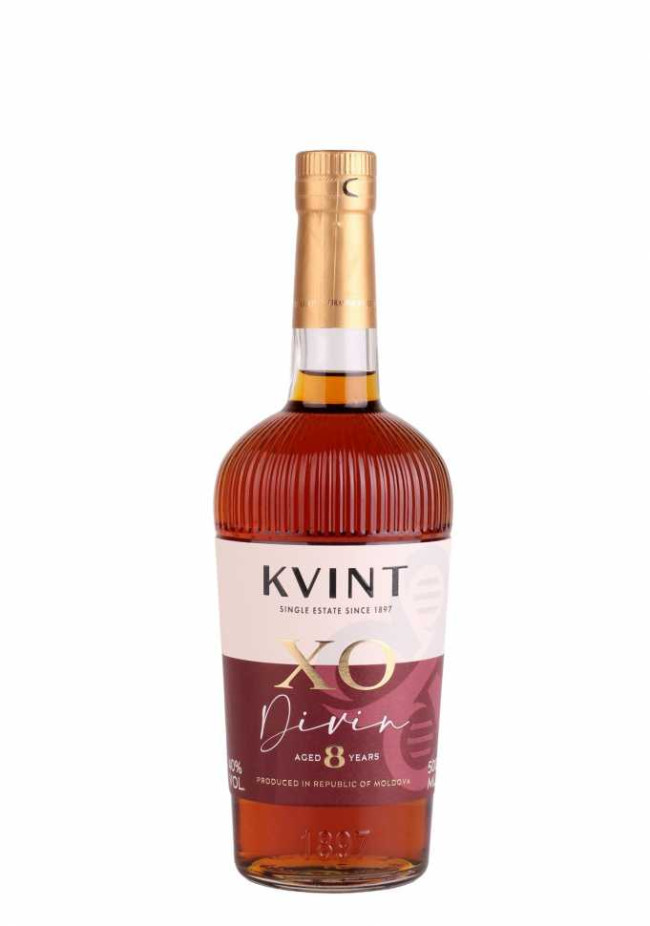 Коньяк «KVINT» XO 8 лет. Jazz 0,5 СК