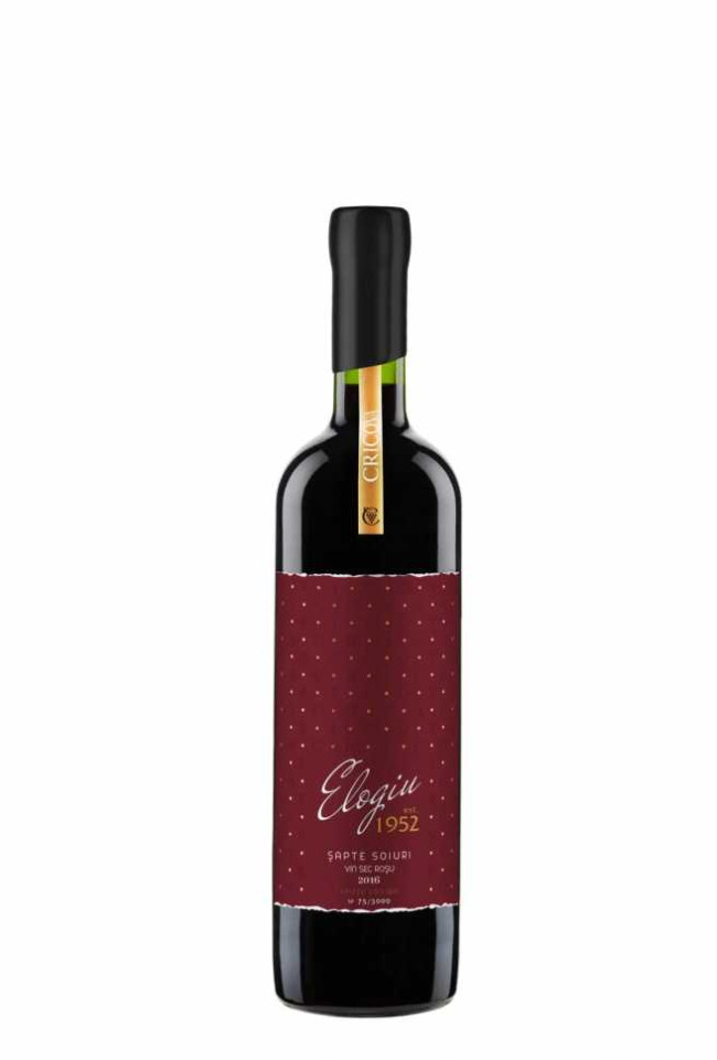 Вино «Sapte Soiuri» (Семь сортов) 2016 Elogiu, Cricova. 0,75 Вино «Sapte Soiuri» (Семь сортов) 2016 Elogiu, Cricova. 0,75