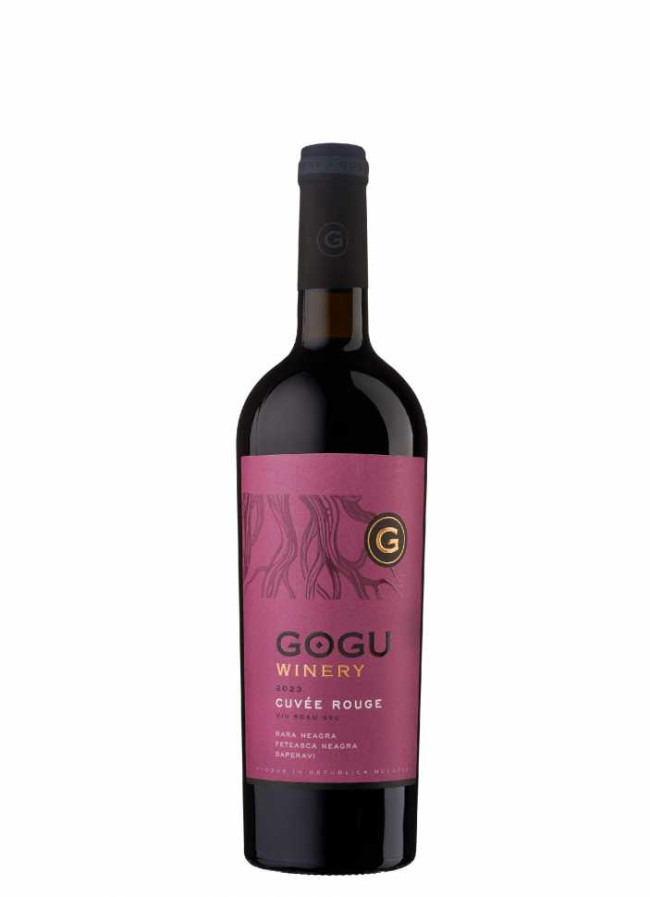 Вино «Cuvee Rouge» 2023 Rara Neagra - Feteasca Neagra - Saperavi, Gogu. 0,75