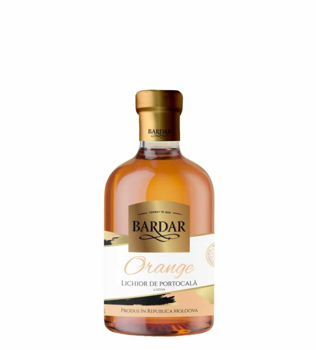 Ликер «Orange» из апельсинов и коньяка, Bardar. 0,5