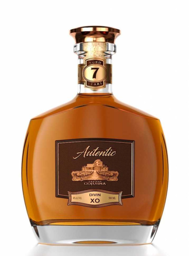 Коньяк «Autentic» XO 7 лет, Chateau Cojusna. 0,5