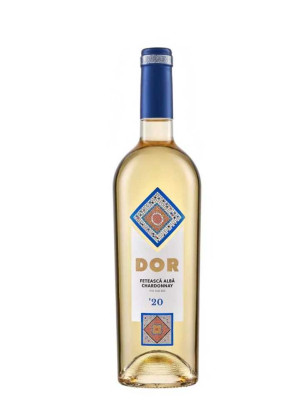 Вино «Dor» 2022 Feteasca Alba - Chardonnay, Bostavan. 0,75