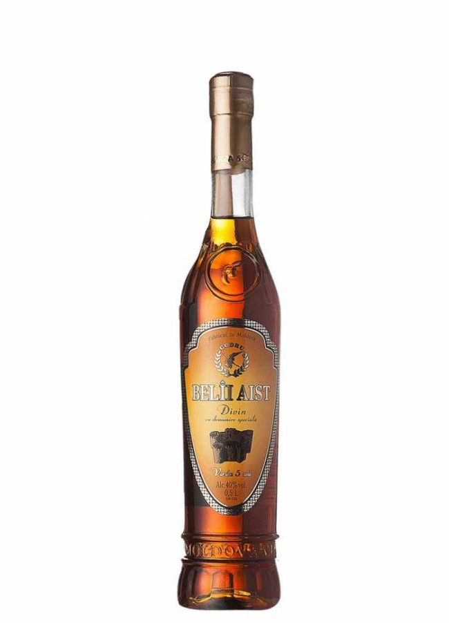 Коньяк «Belii Aist» VSOP 5 лет, Barza Alba. 0,5