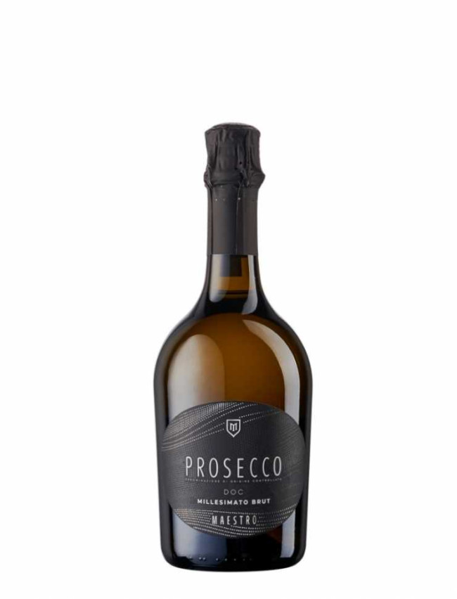 Шампанское «Prosecco» 2024 DOC, брют белое, Maestro. 0,75 Шампанское «Prosecco» 2024 DOC, брют белое, Maestro. 0,75