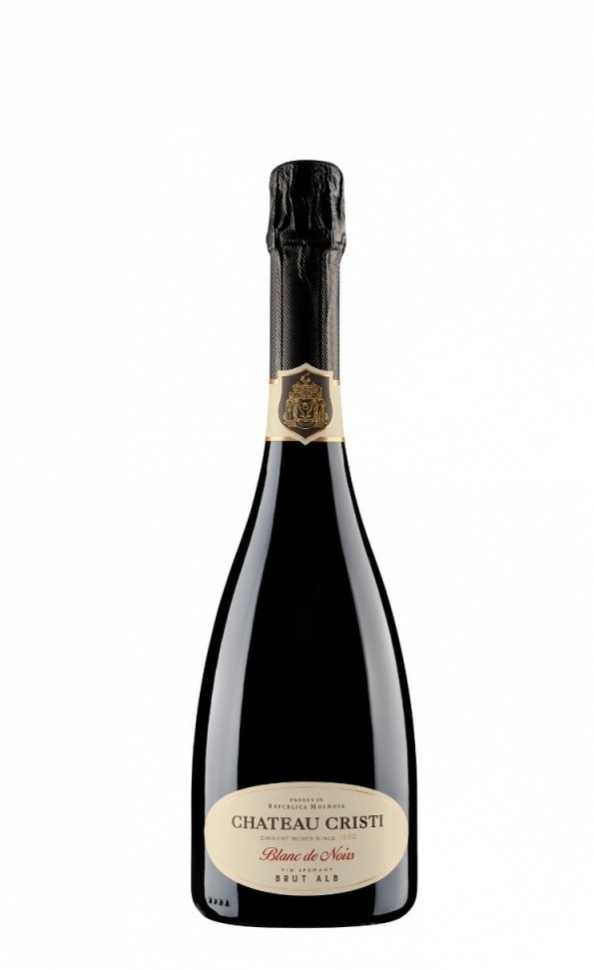 Шампанское «Blanc de Noirs» брют белое, Chateau Cristi. 0,75