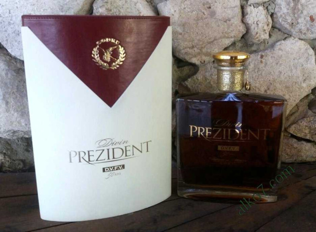 Коньяк «Prezident» XXO 50 лет, Barza Alba. 0,7
