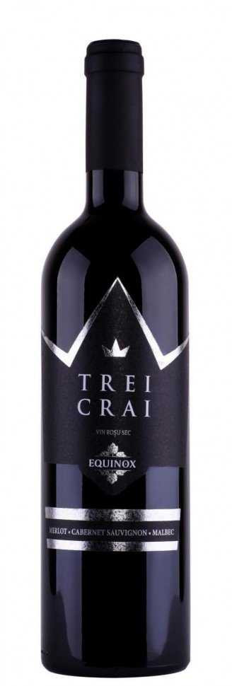 Вино «Trei Crai» 2023 красное, Equinox. 0,75